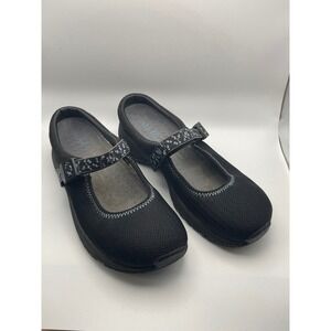 Merrell Encore Black Mesh Mary Jane Comfort Shoes Women's US 10